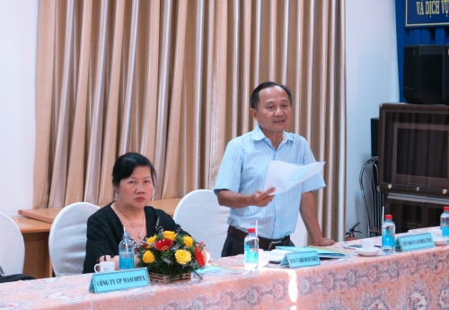 Ông Võ Tấn Bình - Ủy viên Ban thường vụ, Trưởng ban Tuyên giáo Đảng ủy khối Doanh nghiệp Khánh Hòa