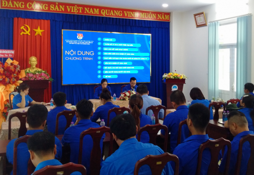 Đại hội Đoàn TNCS Hồ Chí Minh - Công ty CP Khai thác bến xe và Dịch vụ vận tải Khánh Hòa lần thứ XIII 