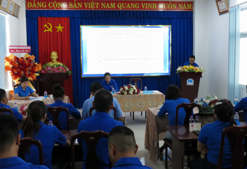 Đại hội Đoàn TNCS Hồ Chí Minh - Công ty CP Khai thác bến xe và Dịch vụ vận tải Khánh Hòa lần thứ XIII 