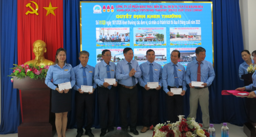HỘI NGHỊ TỔNG KẾT THỰC HIỆN NHIỆM VỤ SXKD, CÔNG TÁC KHEN THƯỞNG NĂM 2025 CỦA CÔNG TY CP KHAI THÁC BẾN XE VÀ DỊCH VỤ VẬN TẢI KHÁNH HÒA
