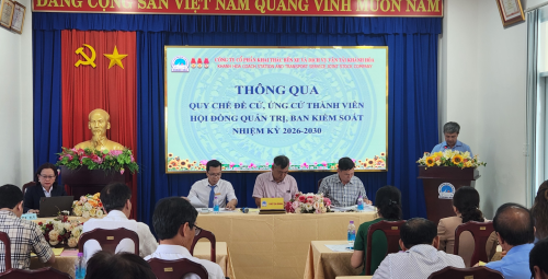 ĐẠI HỘI ĐỒNG CỔ ĐÔNG THƯỜNG NIÊN 2026 - CÔNG TY CP KHAI THÁC BẾN XE VÀ DỊCH VỤ VẬN TẢI KHÁNH HÒA